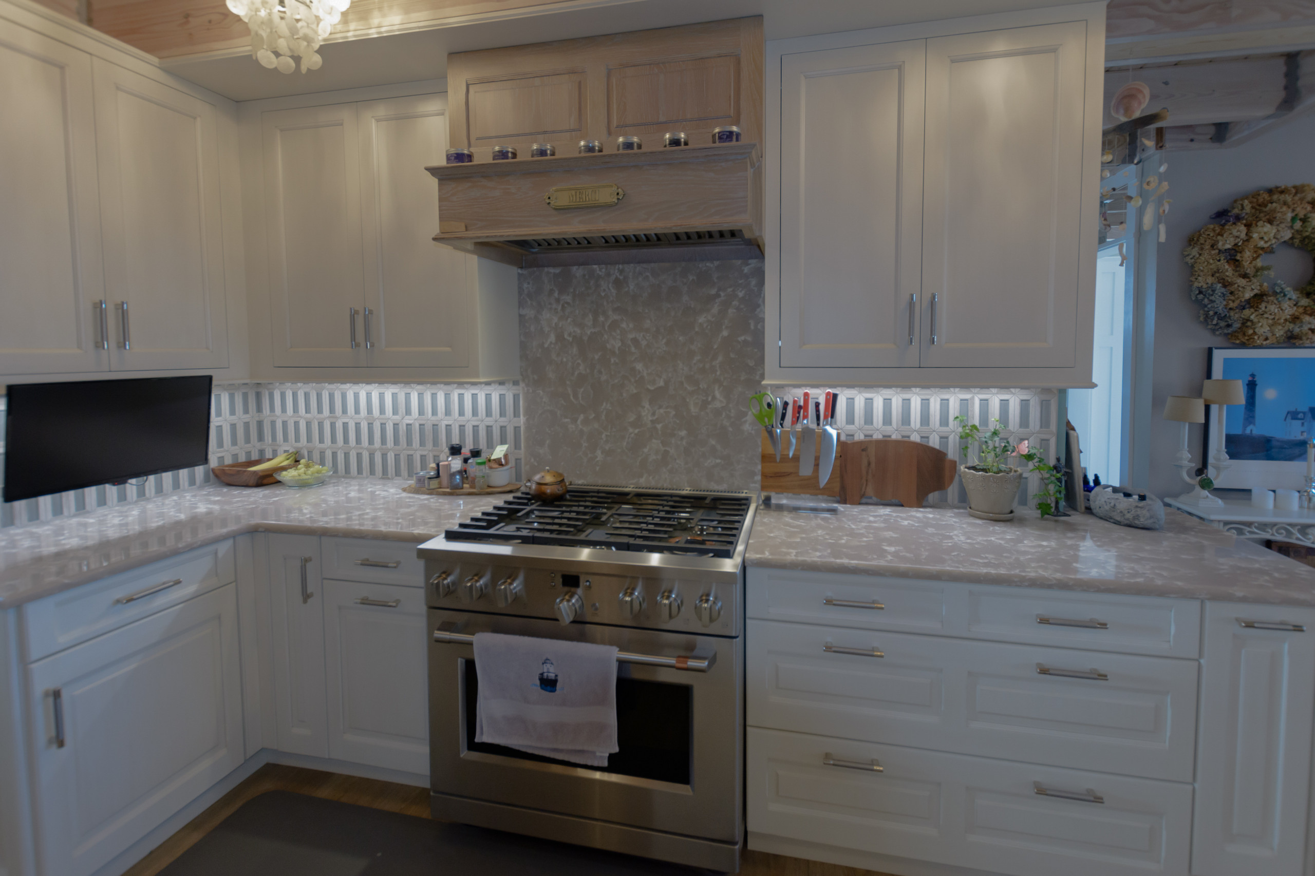 Eclectic Luxury Kitchen & Butler's Pantry