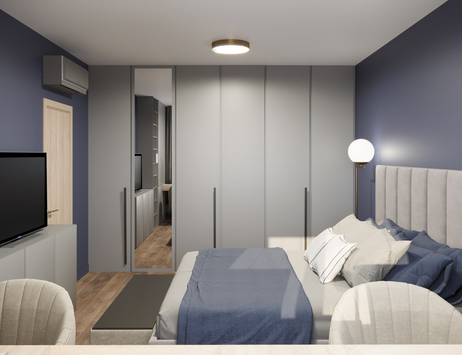 Квартира с цветом