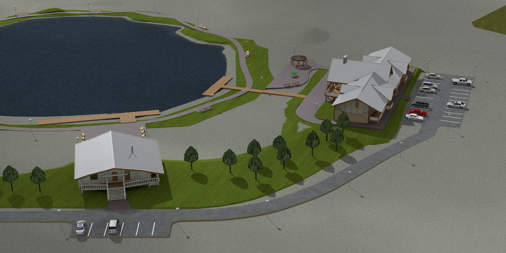 Визуализация генплана