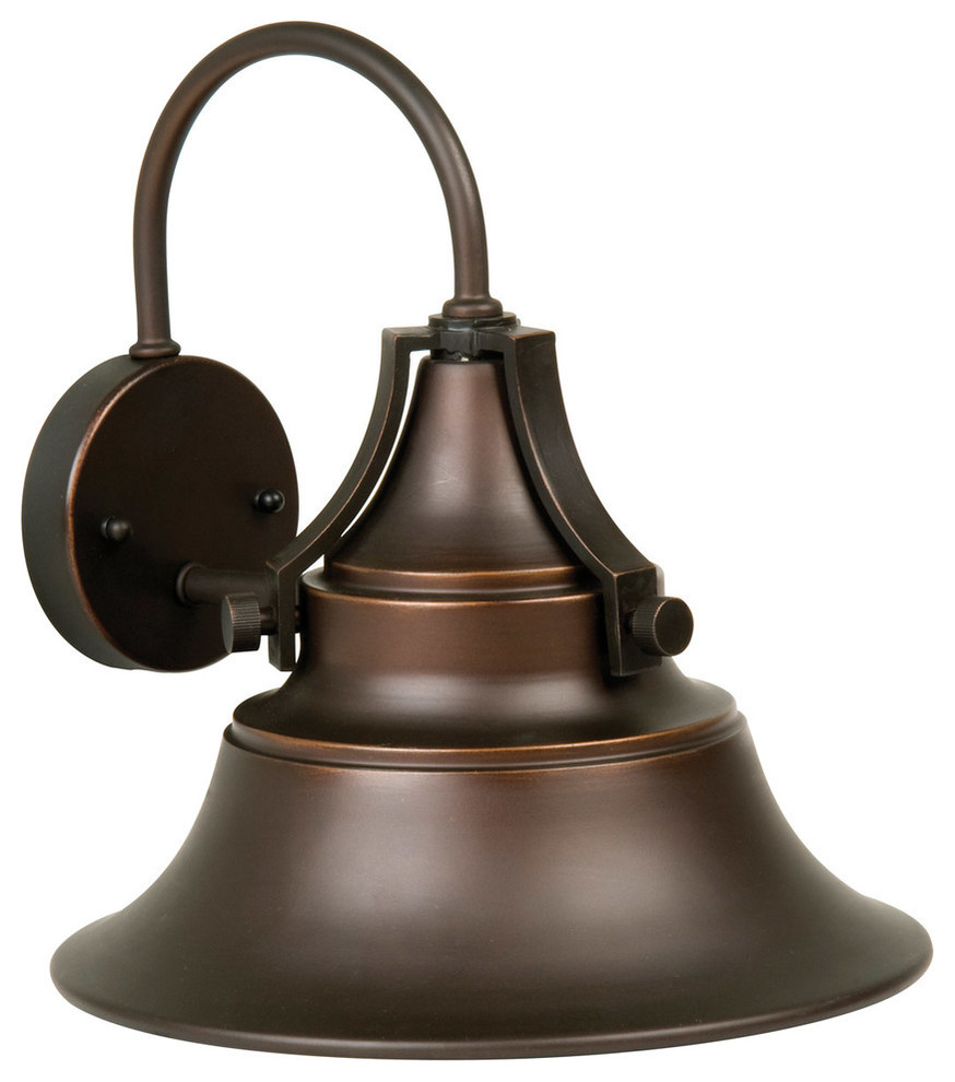 Union Oiled Bronze Gilded One-Light Outdoor Wall Mount