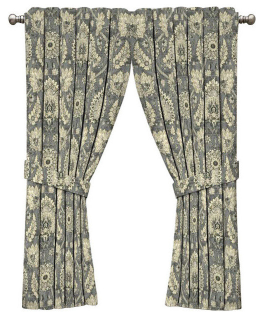 Waverly Clifton Hall Floral Window Curtain Traditional Curtains