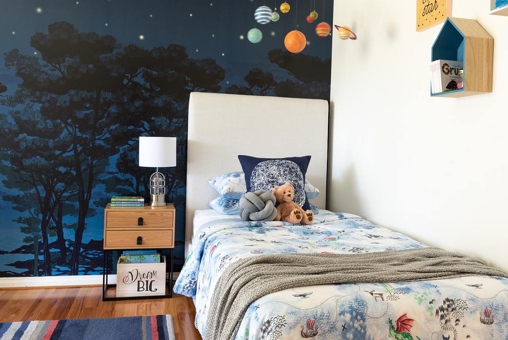 Design ideas for an eclectic kids' room in Perth.