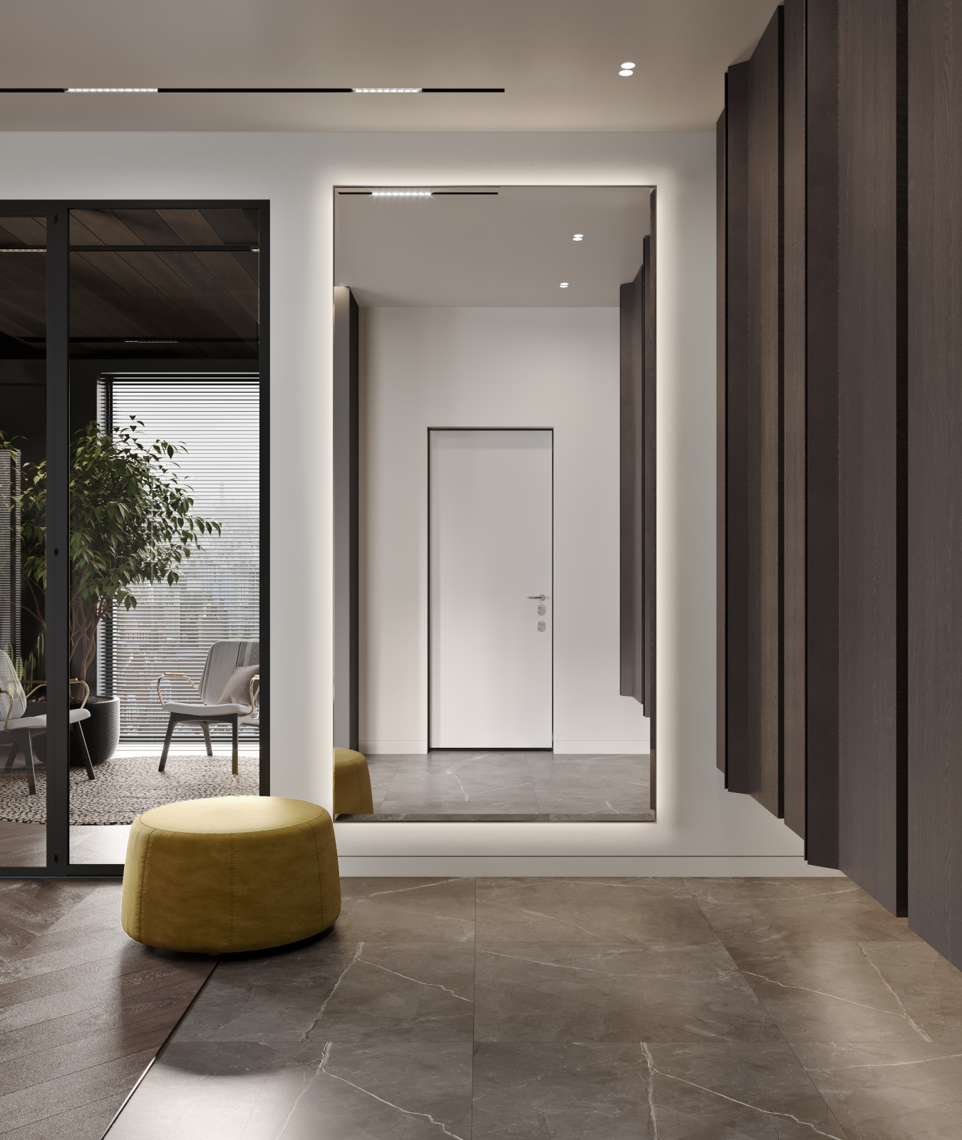 Дизайн - проект апартаментов в современном стиле