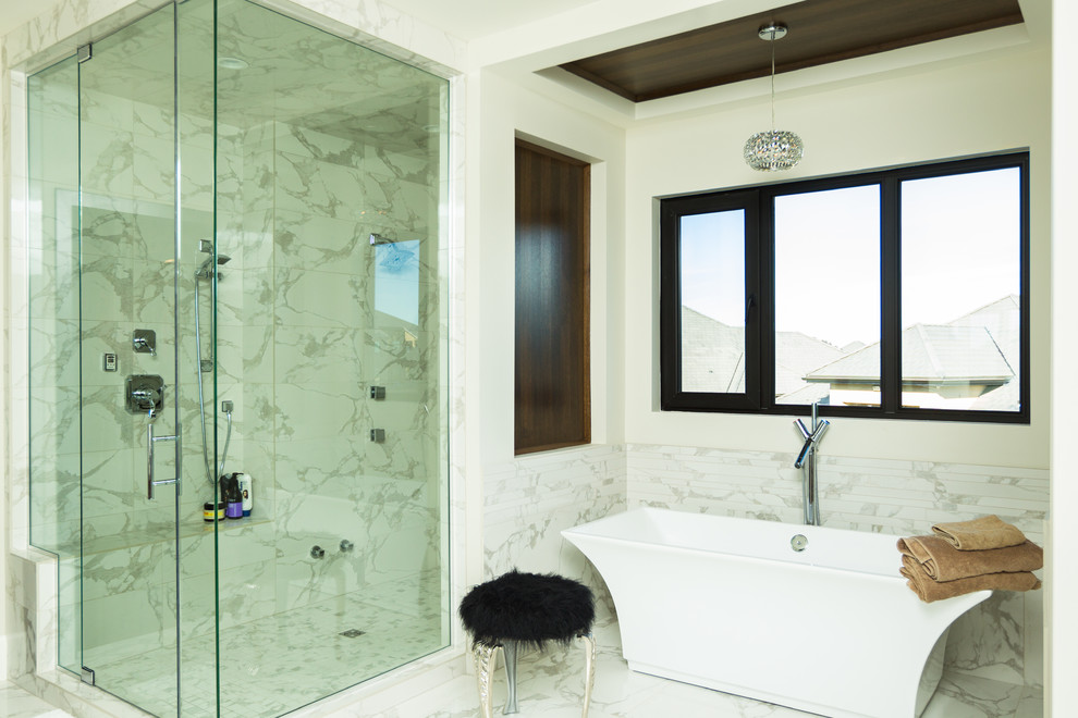 Durabuilt Vivacé Windows Contemporary Home Bathroom Edmonton by