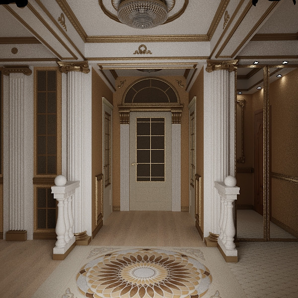 Квартира в стиле классицизм