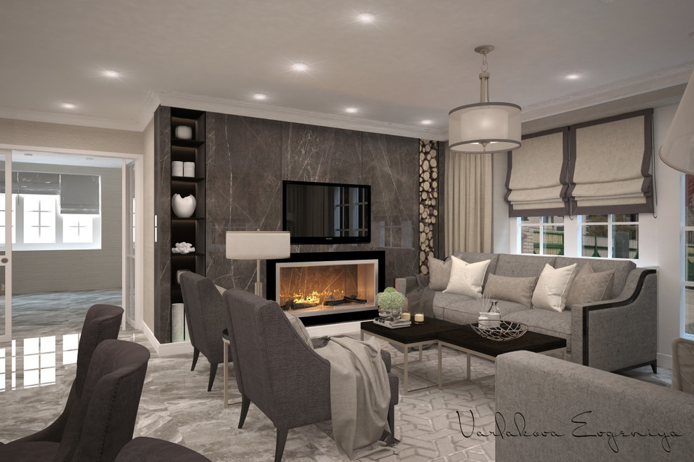 Элегантный интерьер частного дома