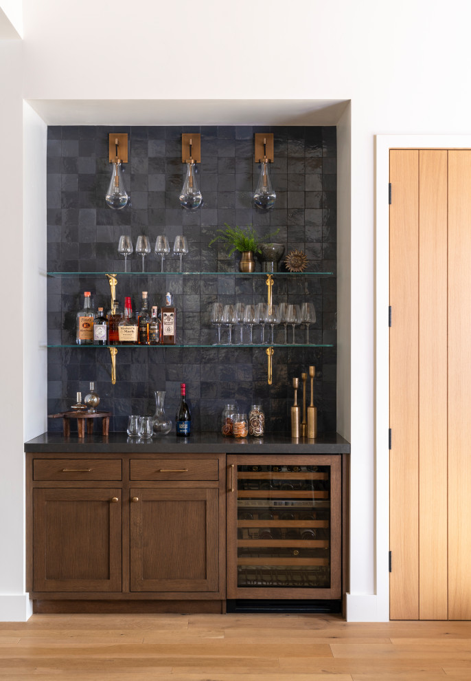 Mountain Modern Family Home - Transitional - Home Bar - Other - by ...