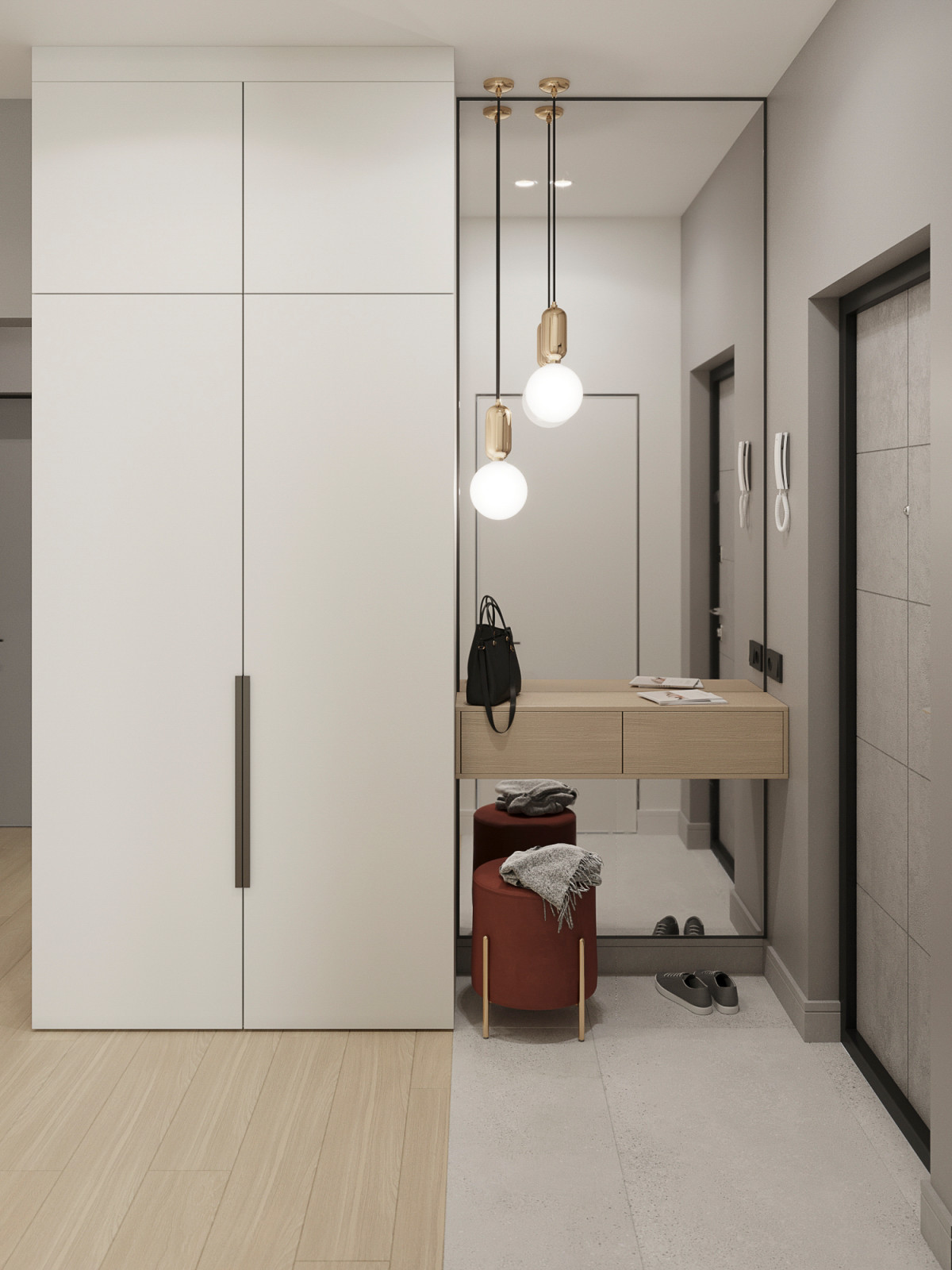 Визуализация прихожей