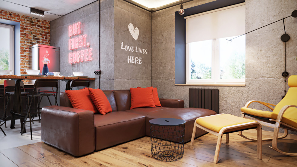 Дизайн-проект квартиры 100кв.м. для семьи из 4х человек в Северном парке