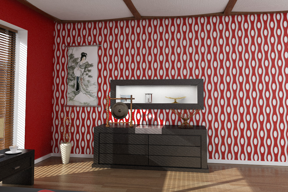 резные 3D панели из шпонированного МДФ