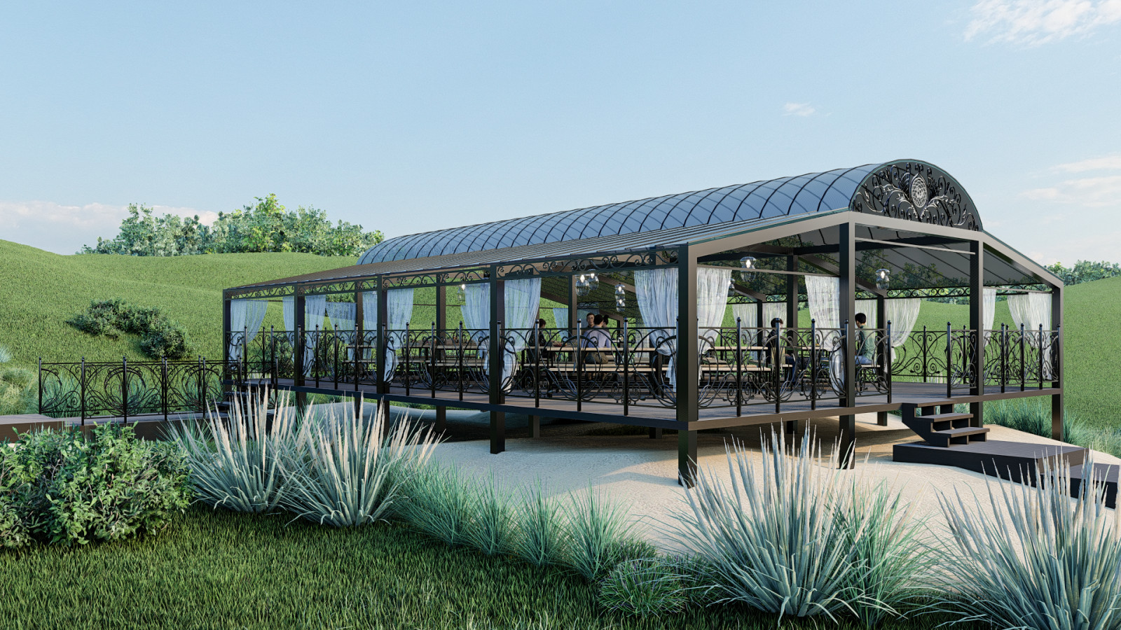 Беседка на 150 ч. в г. Казань