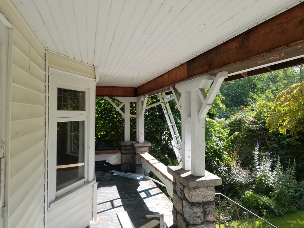 East van porch upgrade