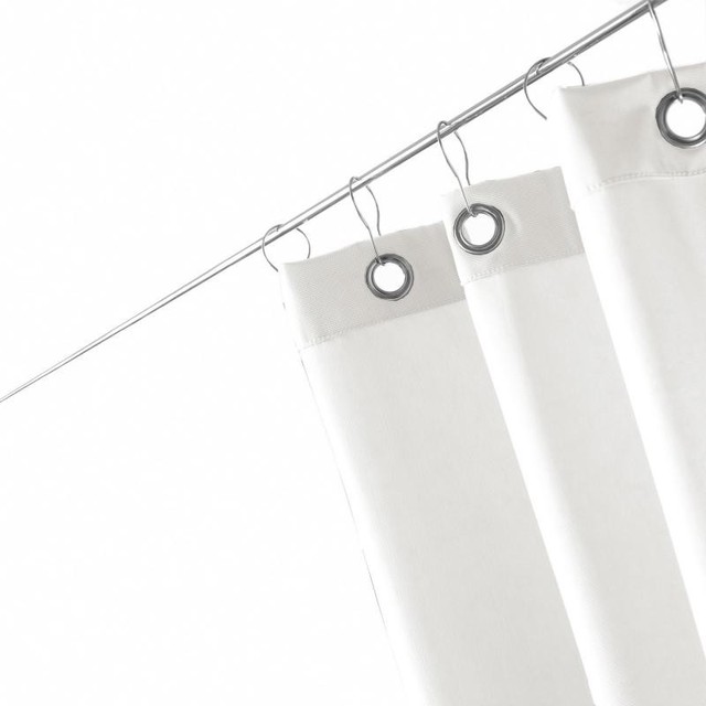 DW LOFT DV Shower Curtain in White