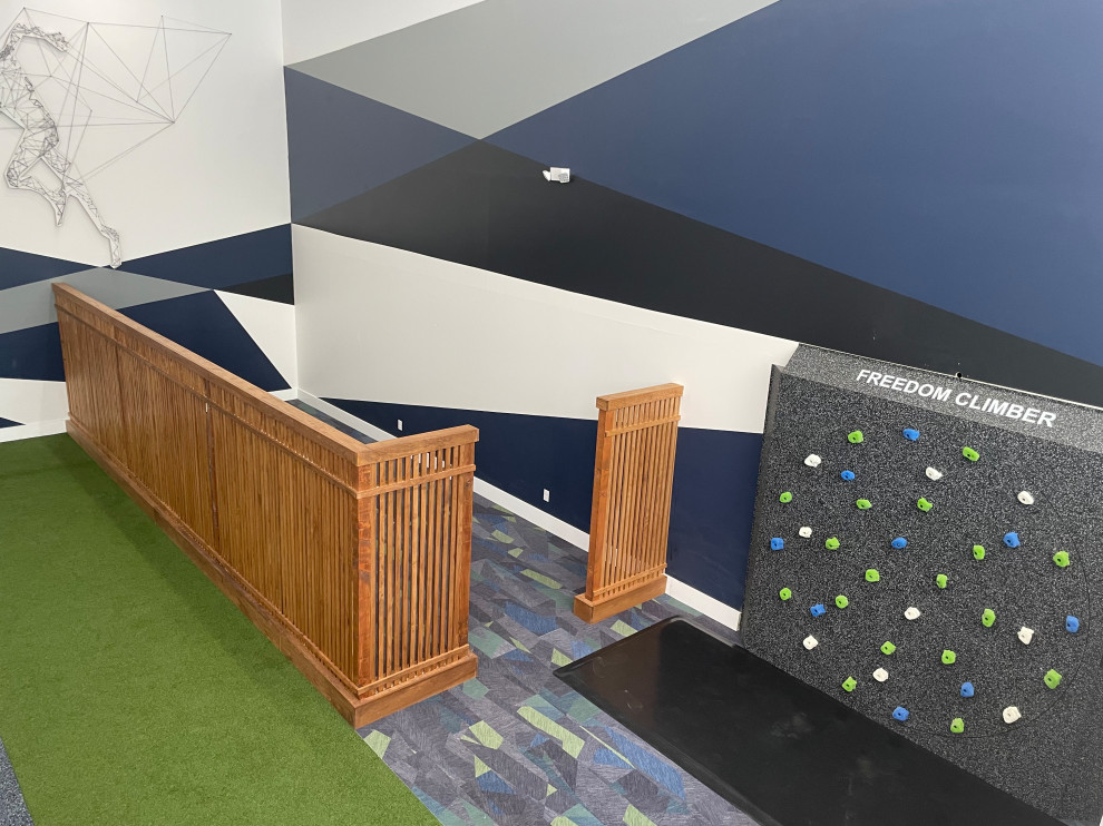 Brookhaven apartment building clubhouse and gym