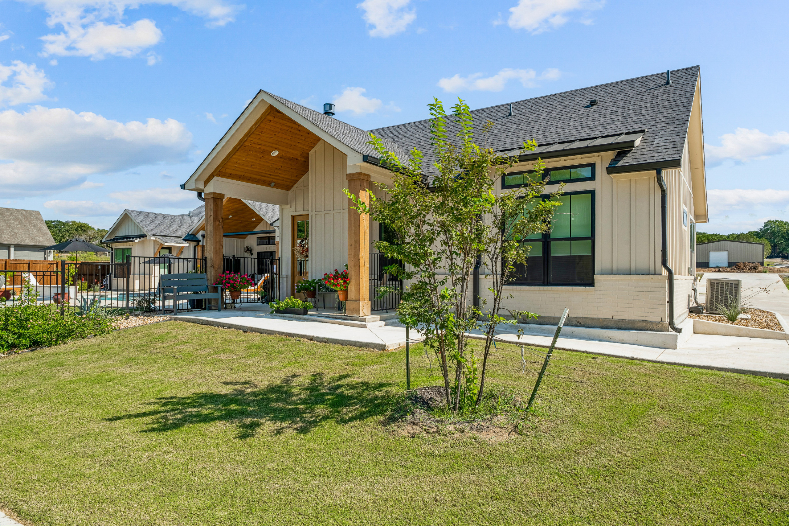 Rear Exterior - Multi-Gen Suite entry