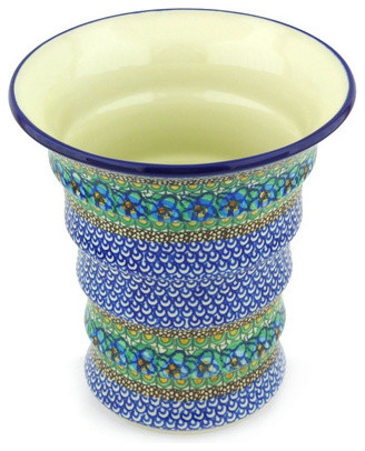 Polmedia Polish Pottery 9" Stoneware Vase