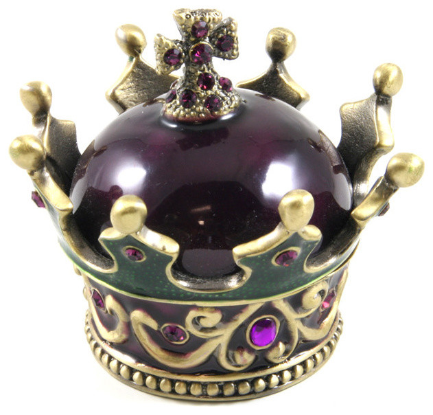 Crown Box - Victorian - Decorative Boxes - by Jubilee Gift Shop
