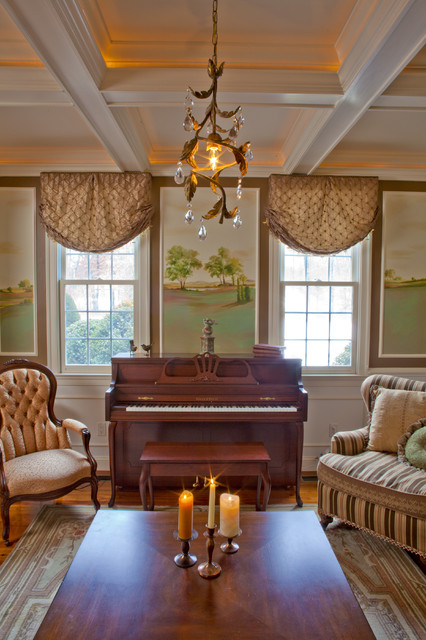 KH Window Fashions, Inc. klassisk-vardagsrum
