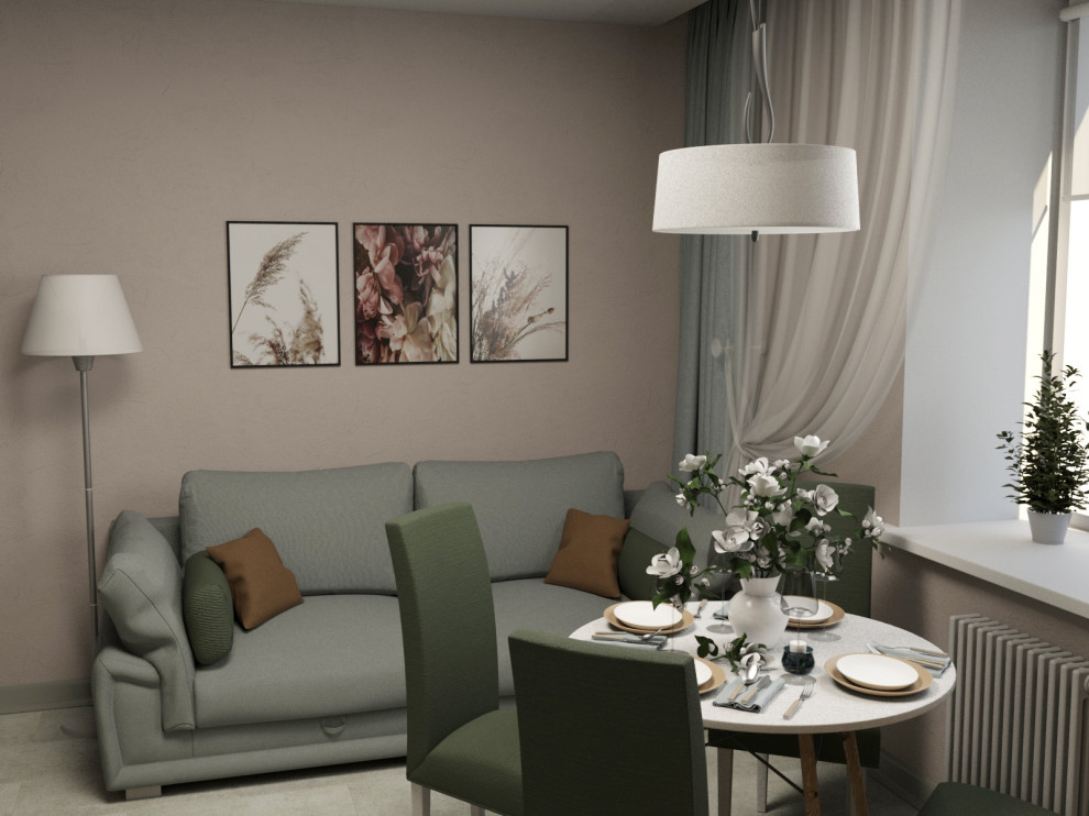 Дизайн-проект трехкомнатной квартиры