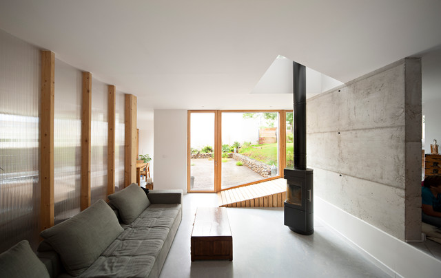 Maison VLB contemporary-vardagsrum