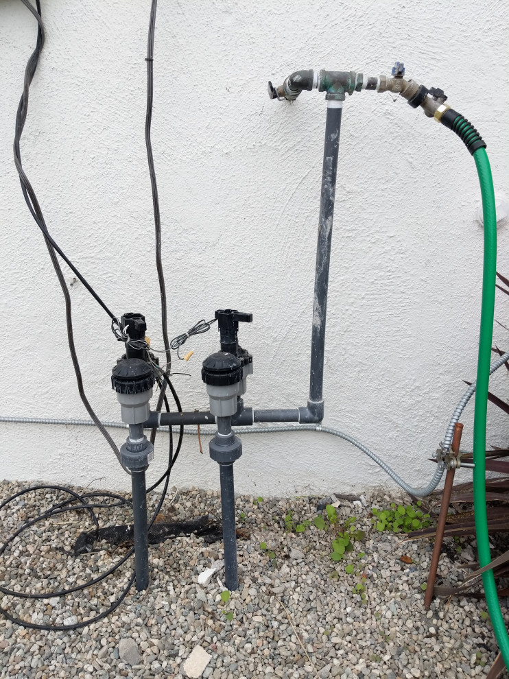 Add drip irrigation to existing sprinkler system