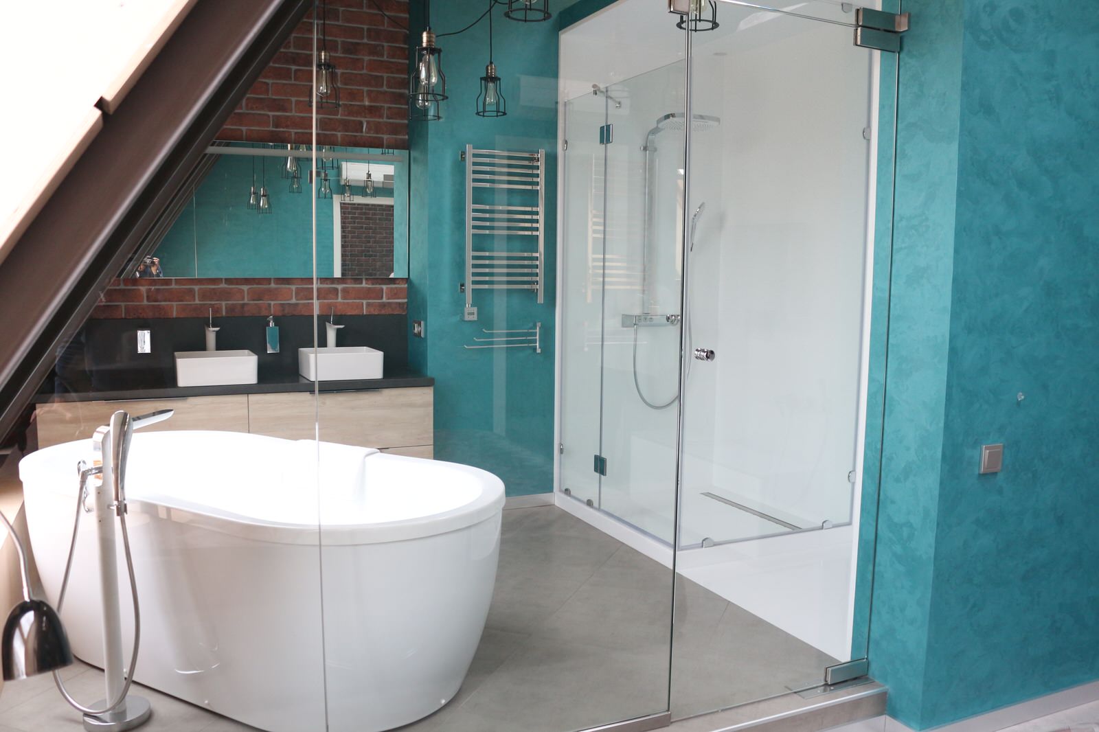 Двухуровневая квартира в стиле лофт/индастриал