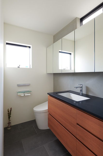 高円寺の家 moderne-toilettes