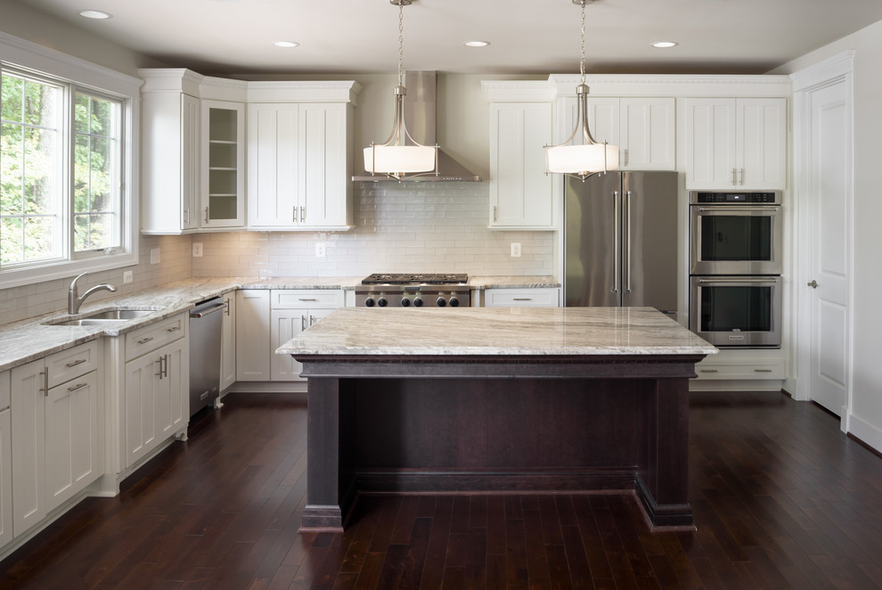 Inspiration for a transitional kitchen remodel in DC Metro