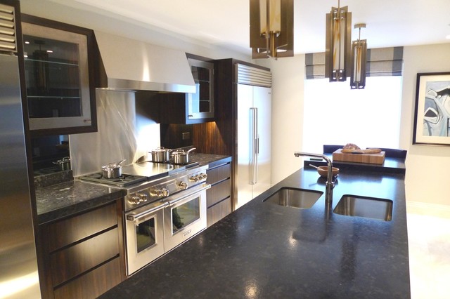 Galley, Open Plan Modern Kitchen modern-kitchen