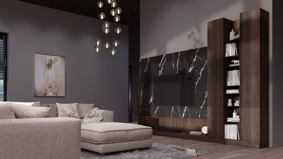 Визуализация интерьера КП "Высокий берег"