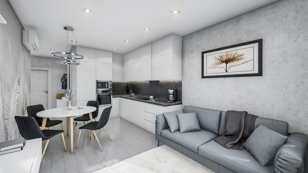 Минимализм в квартире для молодой девушке