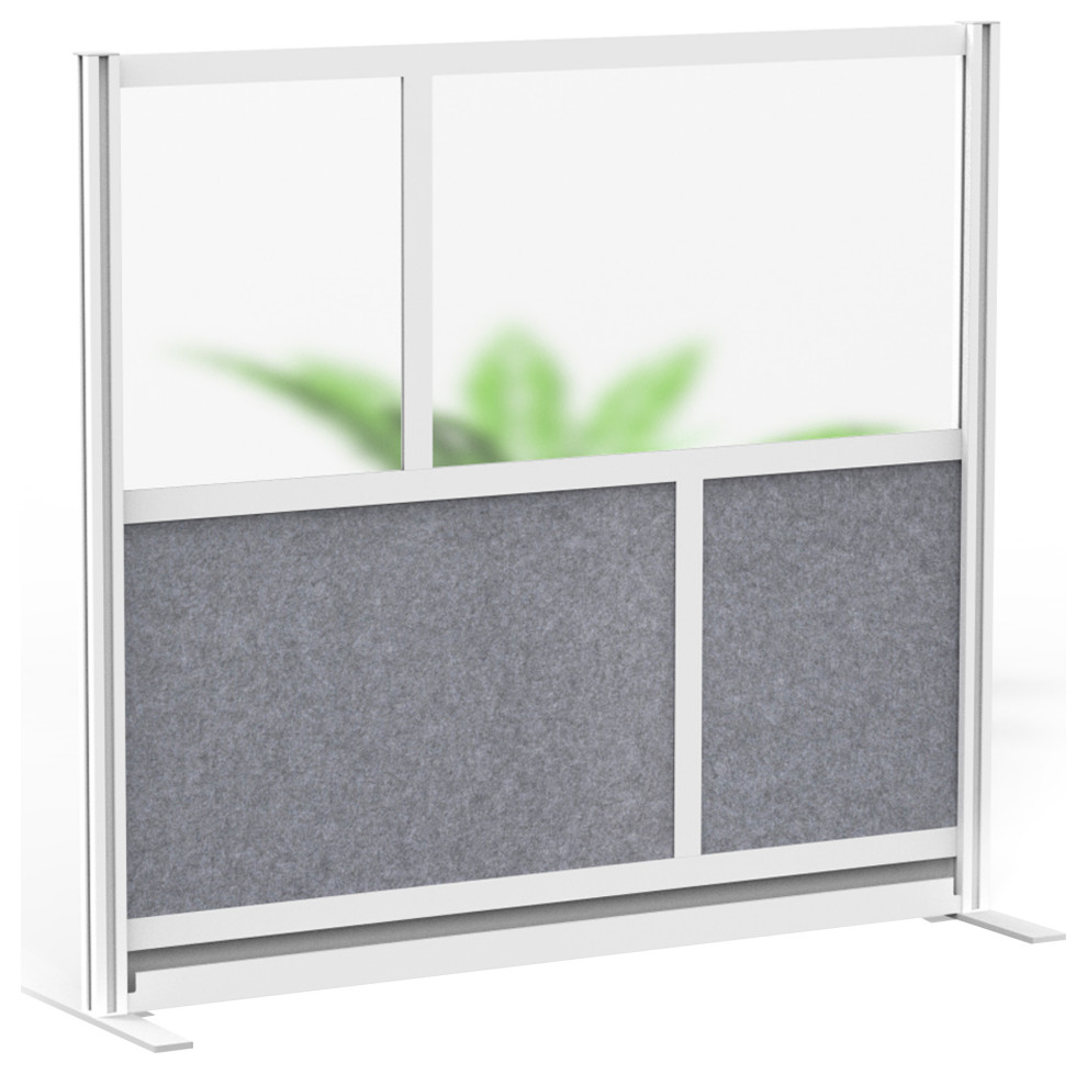Offex Modular Room Divider Wall System 53" x 48" Starter Wall