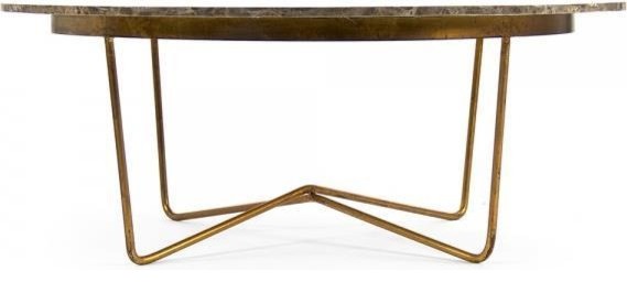Coffee Table Cocktail BAYLEY Brass