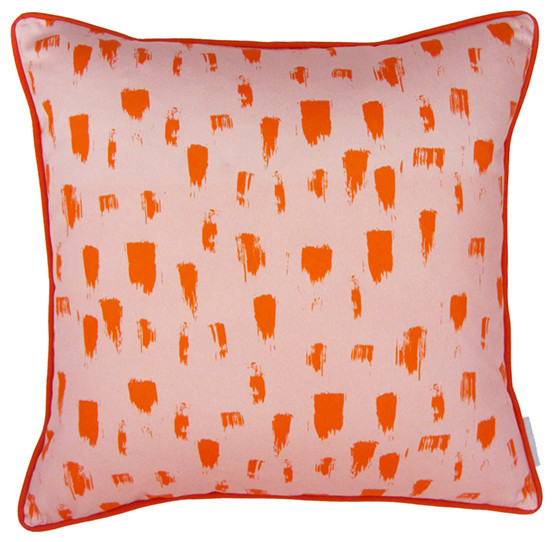 Brushstroke Print Cushion