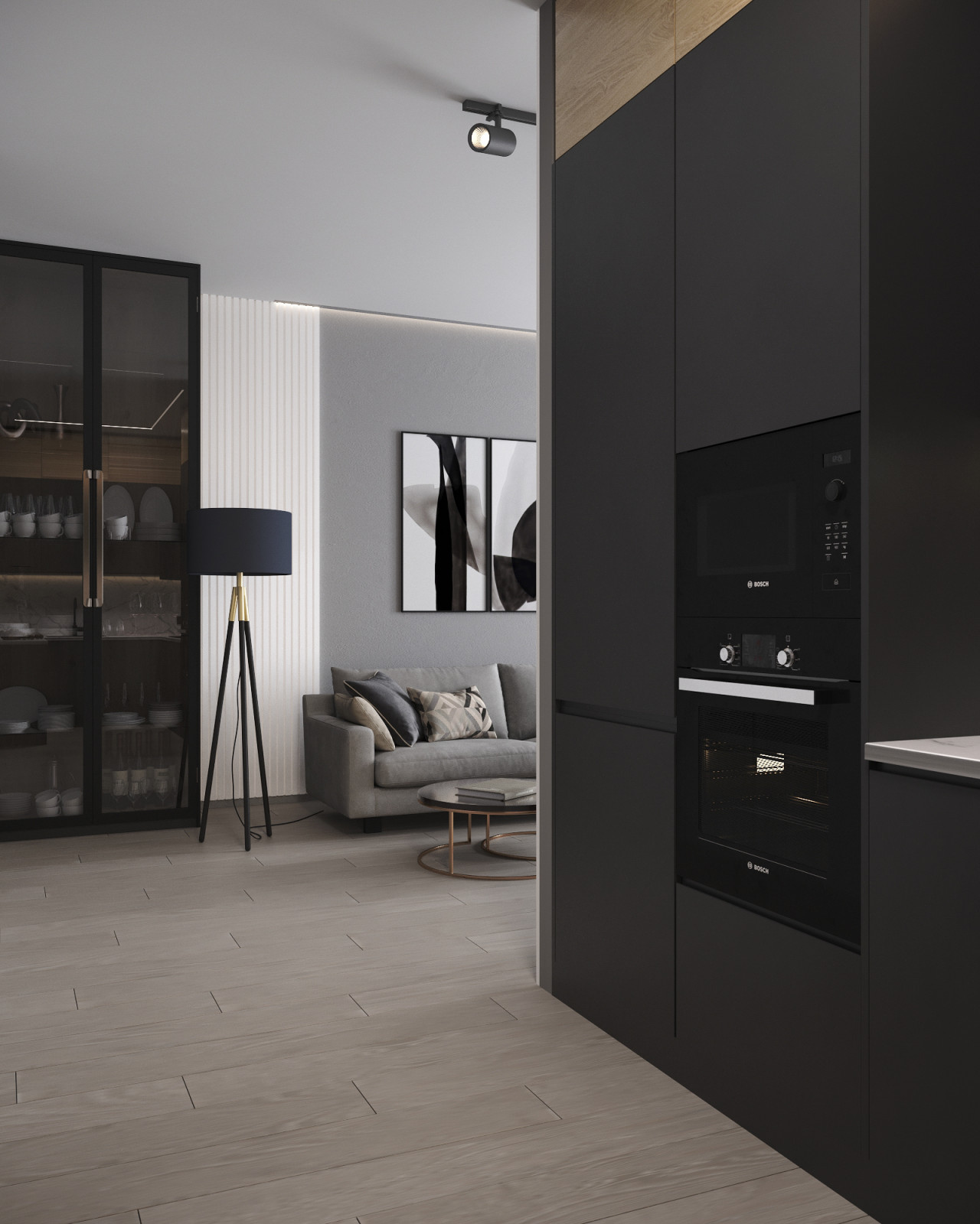 Дизайн апартаментов 50 м2