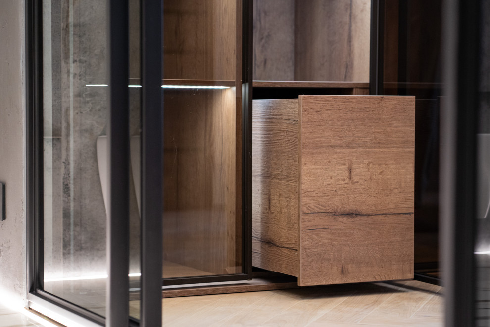 Гардеробная raumplus по двум сторонам