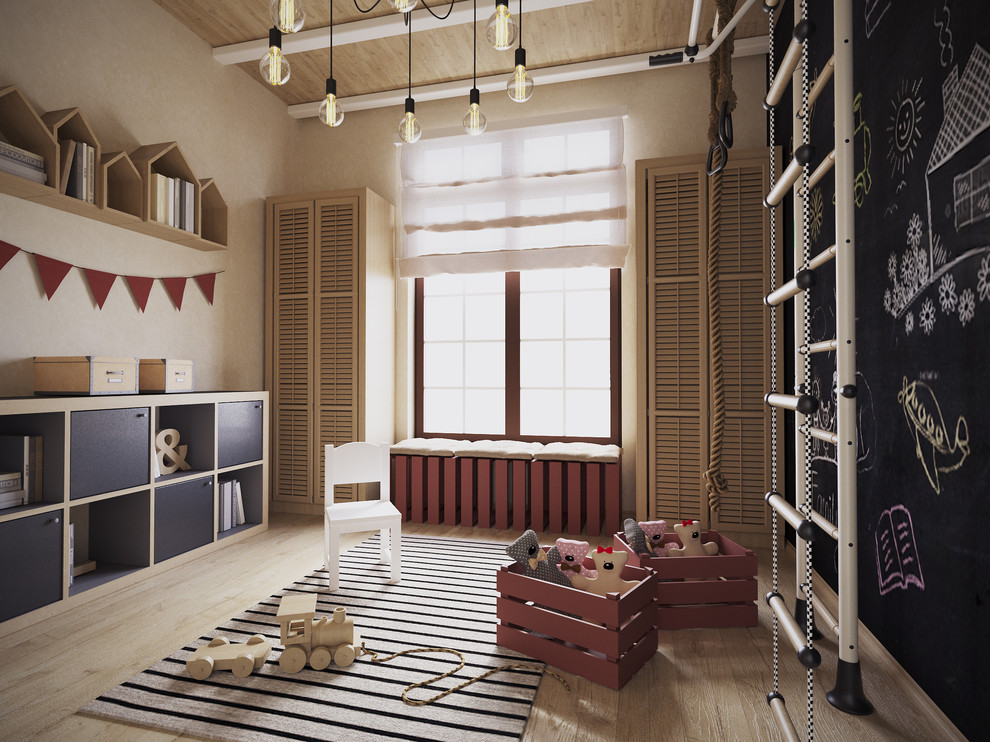 СОВРЕМЕННЫЙ ДОМ В ТЕПЛЫХ ТОНАХ