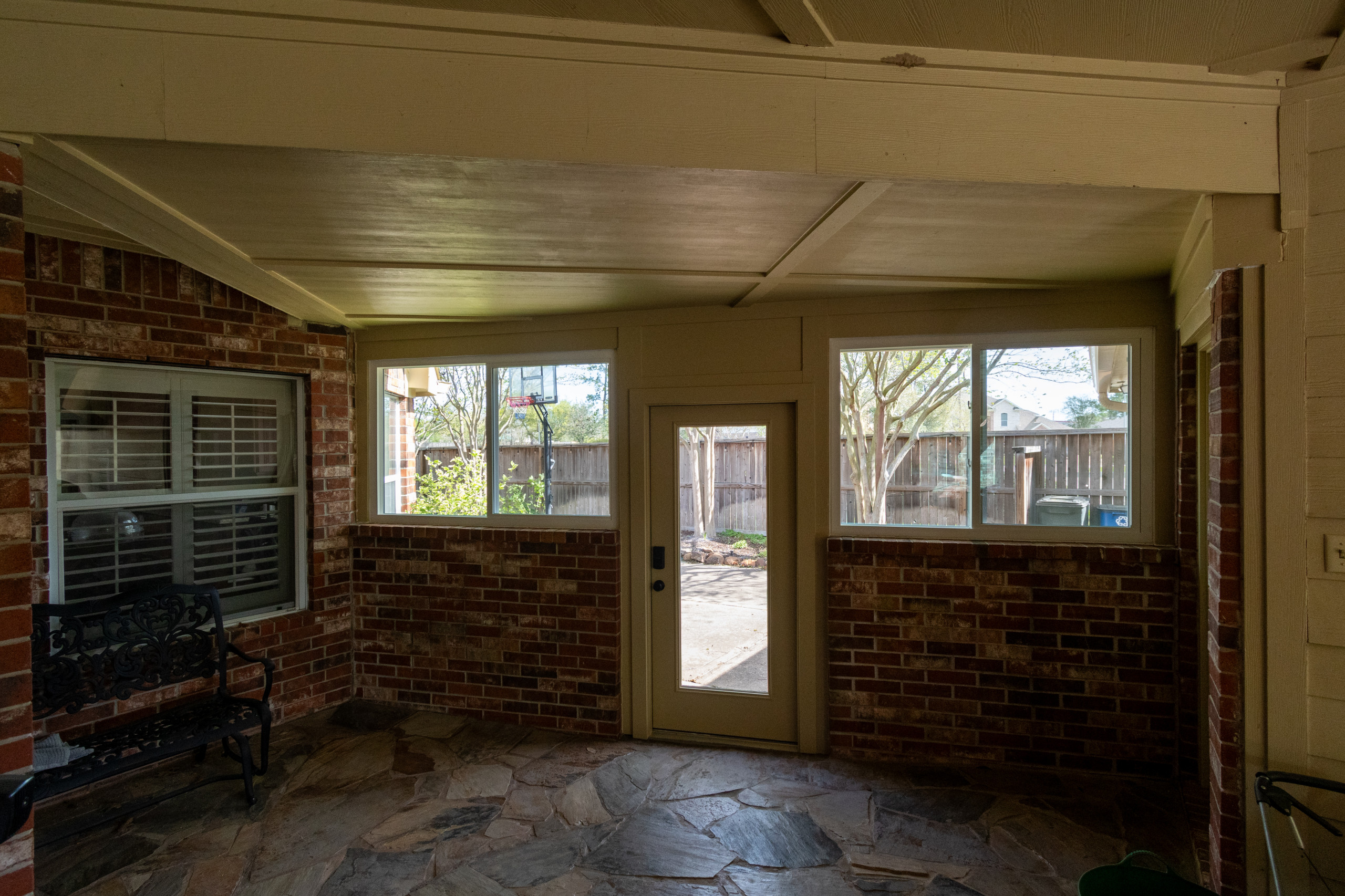 Patio Pond Remodel & Privacy Upgrade in Cypress, TX | Exterior Remodeling