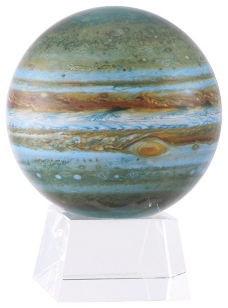 MOVA 4.5" Jupiter Revolving Globe With Small Crystal Base