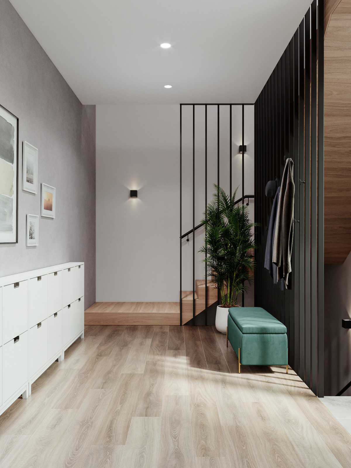 Визуализация прихожей