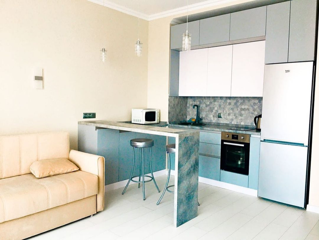 Капитальный ремонт студии 25 м² в ЖК "Level Амурская"