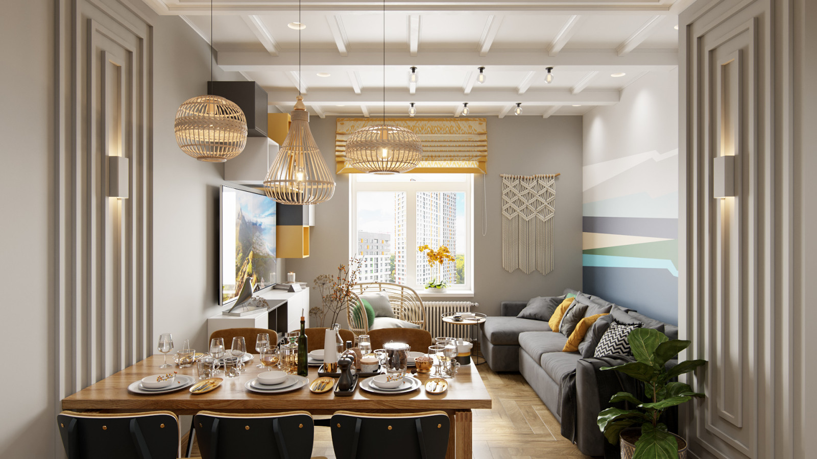 Уникальный потолочный декор