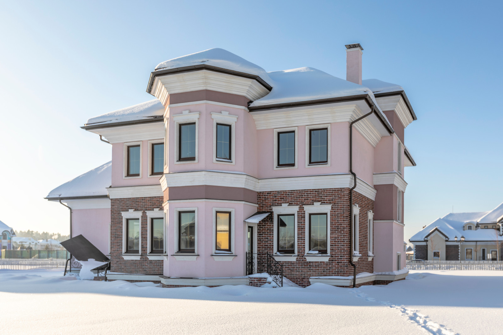 Дом на Новой Риге - построенный