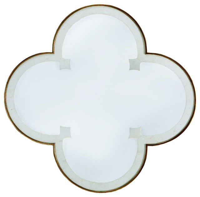 Quatrefoil Mirror Transitional Wall Mirrors by MaitlandSmith Houzz