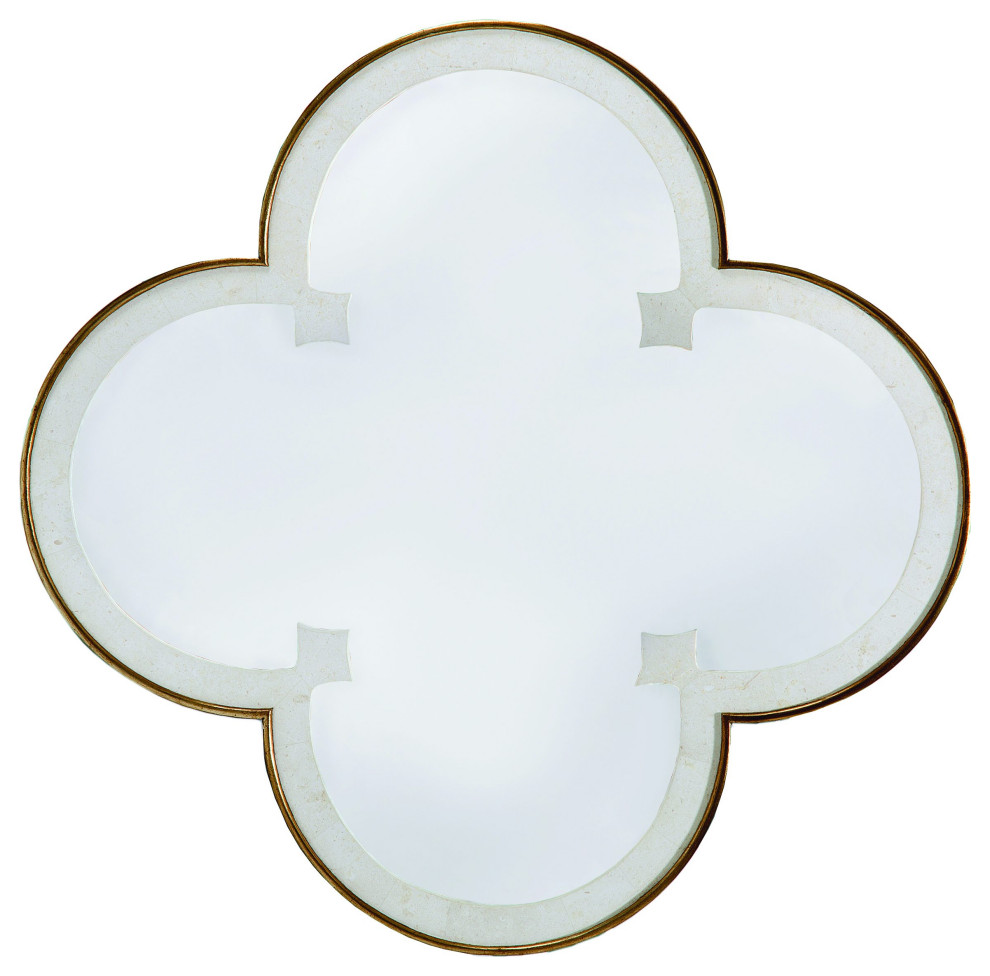 Quatrefoil Mirror Transitional Wall Mirrors by MaitlandSmith Houzz
