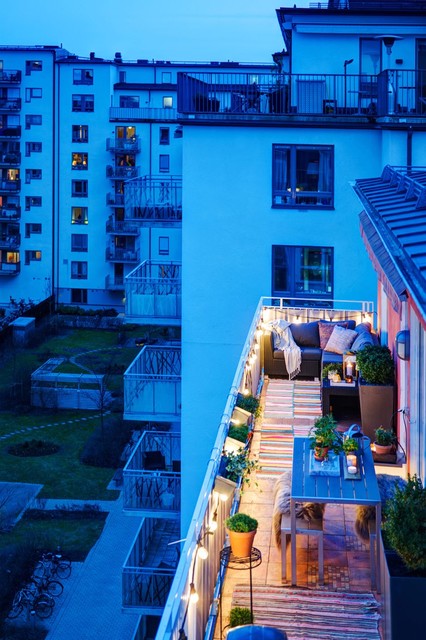 12 idées pour éclairer un balcon ou un rooftop