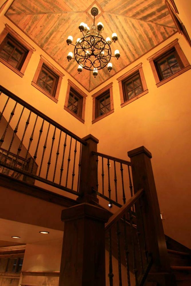 Staircase - rustic staircase idea