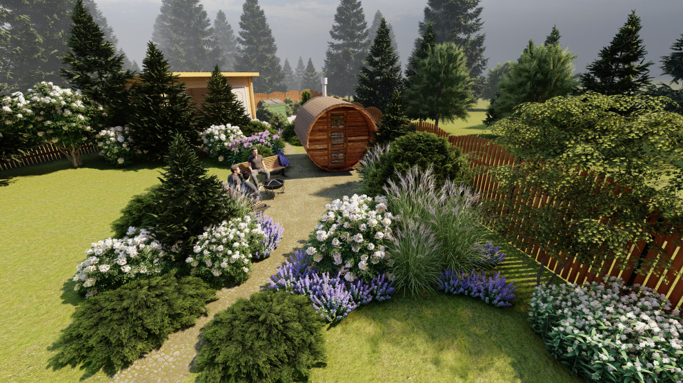 Хвойный  сад