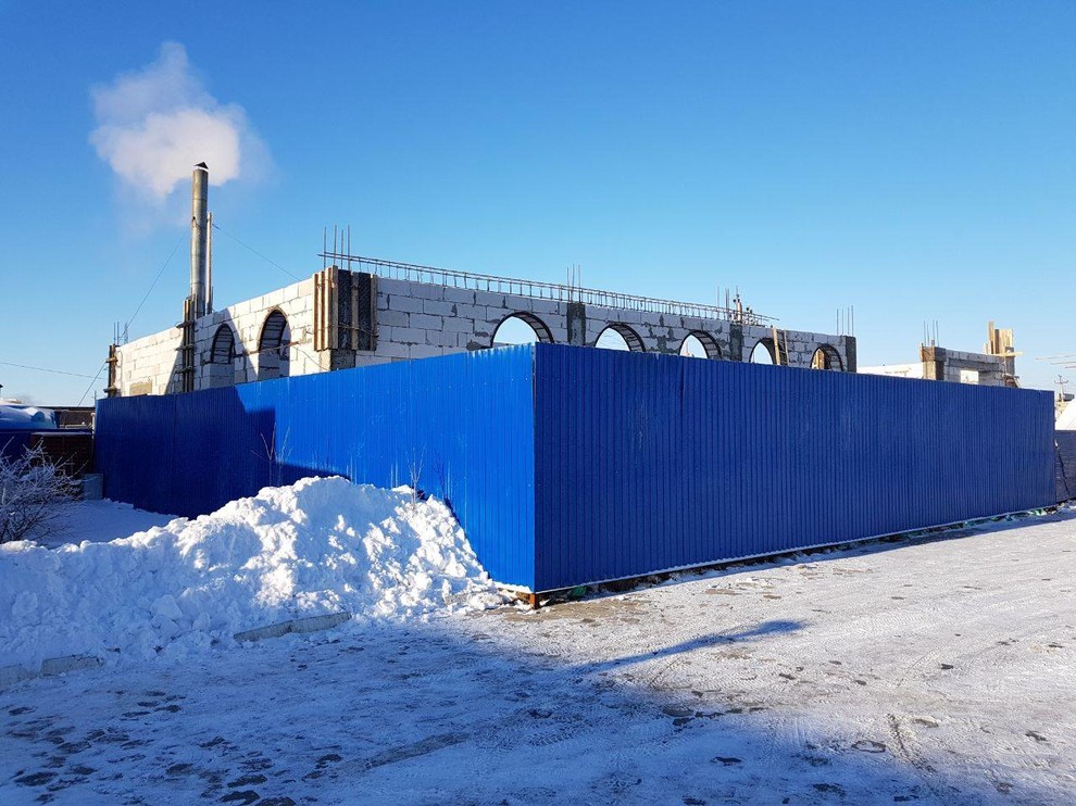 Дизайн-проект фасада здания ресторана. Design project of the restaurant facade