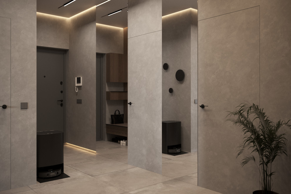 Дизайн интерьера трехкомнатной квартиры "Квартира ЖК Сердце, 98 кв.м"